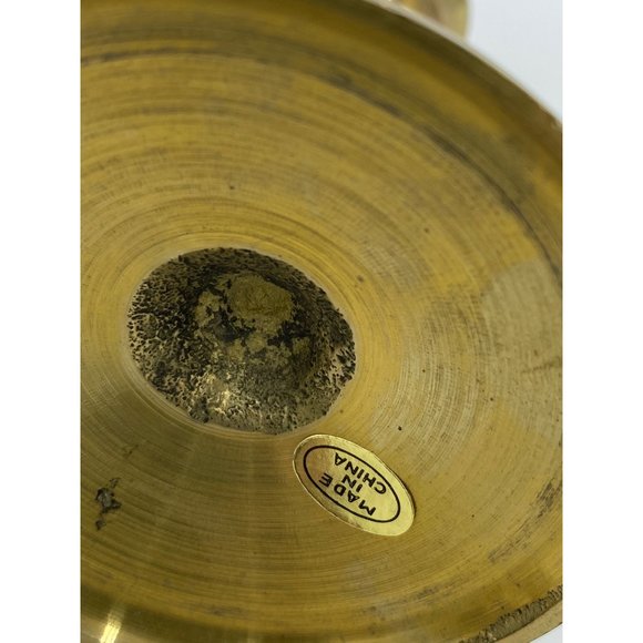 2 vintage Brass candlestick holder Taper and Wall Sconce - Picture 11 of 12